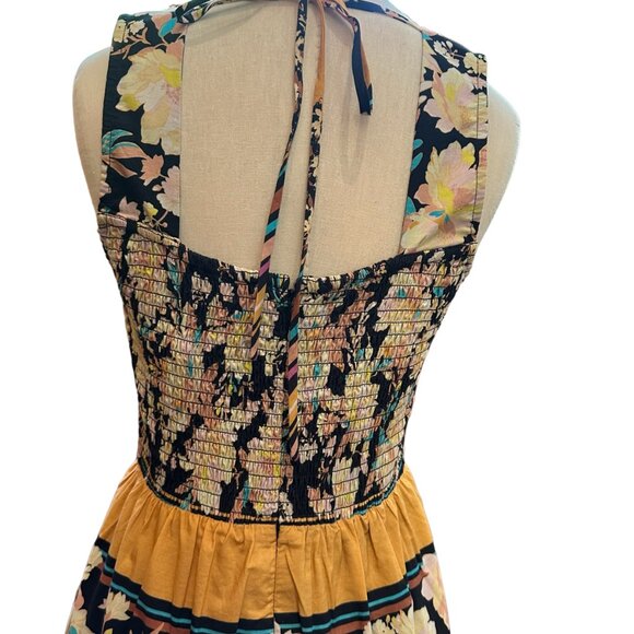 Du Paradis Midi Dress, Multi Color, Size XS - Picture 5 of 9